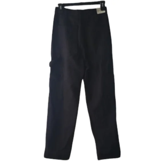 J. Galt Brandy Melville Painter Pants Black Slim Leg Size Small - Picture 4 of 8